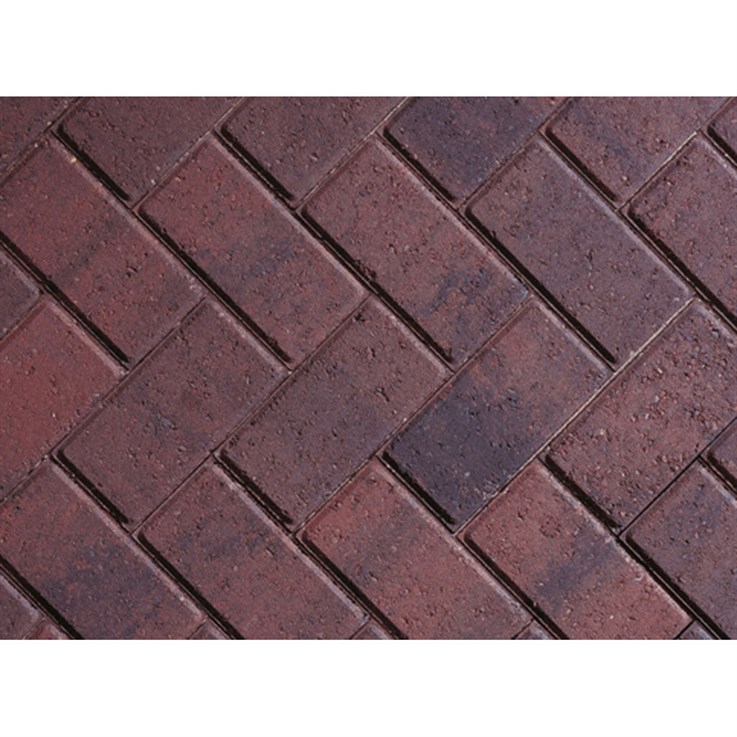 Plaspave 60mm Block Paving Traditional Brindle